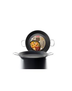 Paellera antiadherente 05 raciones 32cm hierro esmaltado gandia ibili 1 ud 501032