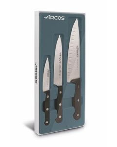 Juego cuchillos acero inox universal arcos 3 pz 807410