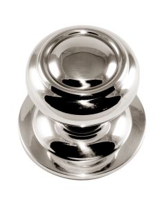 Pomo puerta 10002 aro 70mm laton niquel satinado pp1 micel