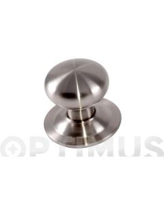 Pomo puerta 10239 liso 70mm laton niquel satinado pp2 micel
