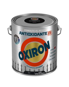 Esmalte antioxi. ext. liso ef forja 2,5 lt ne oxiron al agua titan