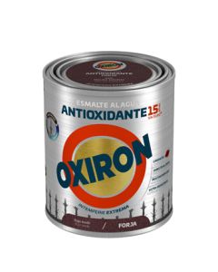 Esmalte antioxi. forja ext. 750 ml rojo oxido oxiron al agua titan