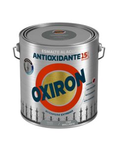 Esmalte antioxi. bri. ext. liso 2,5 lt gr/per oxiron al agua titan