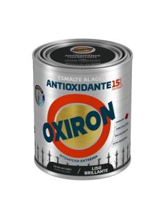 Esmalte antioxi. bri. ext. liso 750 ml ver/car oxiron al agua titan