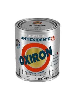 Esmalte antioxi. bri. ext. liso 750 ml bl oxiron al agua titan