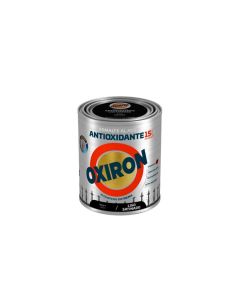 Esmalte antioxidante agua oxiron liso satinado 750 ml negro titan