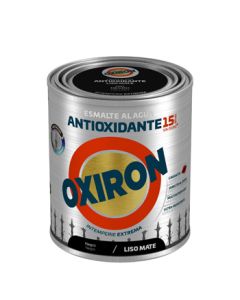 Esmalte antioxi. mate ext. liso 750 ml ne oxiron al agua titan