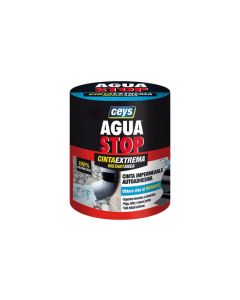 Cinta adhesiva fugas y grietas 100mmx1,5mt transparente aguastop impermeable ceys 902853