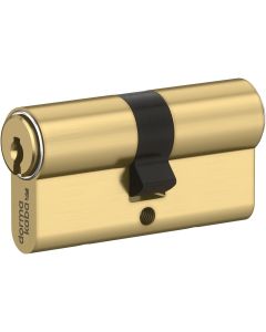 Cilindro seguridad leva larga doble embrague 30x40mm laton entro dormakaba