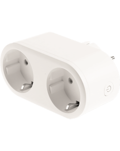 Enchufe wifi doble c/medidor de consumo 16a 3680w energeeks