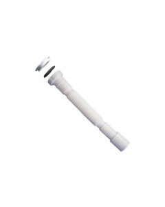 Sifon evacuacion extensible dual 1 1/2 - 1 1/4 ø32-40 polipropileno blanco t-39d hidrotecnoagua 50039