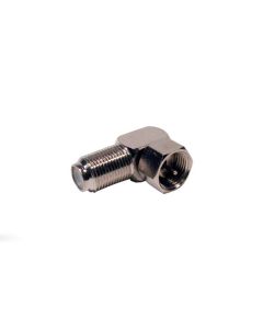 Conector f acodado axil