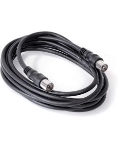 Prolongador cable antena axil 1,5mt negro ud mp 0584 c