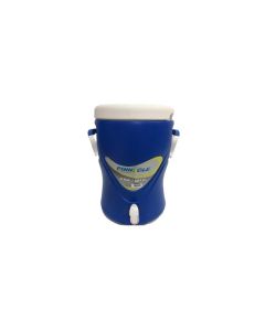 Termo liquidos con asa con grifo 12lt azul pinnacle