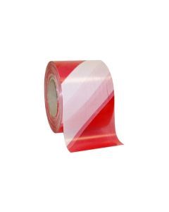 Cinta señalizacion 070mm 200mt rojo/blanco nivel 129337