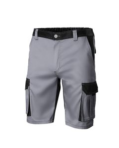 Pantalon trabajo multibolsillos corto t42 65%poliester 35%algodón gris/negro 103