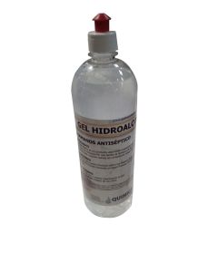 Gel desinfectante hidroalcohólico con dosificador 1 ud 1lt quimica facil, s.l.