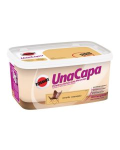 Pintura plastica mate interior monocapa 4 lt amarillo anaranjado una capa titanlux