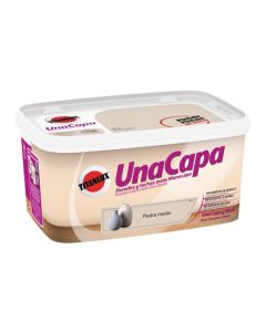 Pintura plastica mate interior monocapa 4 lt piedra medio una capa titanlux