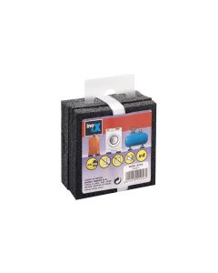 Almohadilla antivibracion negro 4 unidades inofix
