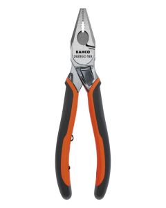 Alicate universal 180mm bahco cromado ergo mango bimaterial 2628 gc-180 ip 130187