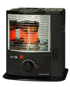 Estufa parafina 446x281x422 2,2kw zibro negro rs 122 con carrito de transporte 4963505830083