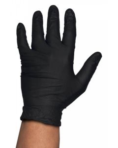 Guante desechable sin empolvar m08 nitrilo negro
