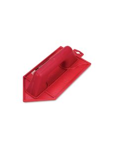 Talocha albañil 270x140mm rubi plastico rojo punta 71941