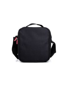 Bolsa porta alimentos 2 hermeticos poliester negro casual glass tatay 1185400