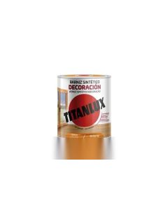 Barniz madera brillante cerezo 750 ml sintetico interior/exterior titanlux m10100534