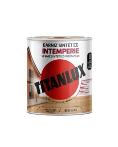 Barniz madera brillante incoloro 250 ml sintetico exterior titanlux m14100014
