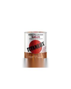 Barniz madera satinado incoloro 750 ml poliuretano interior titanlux m17100034