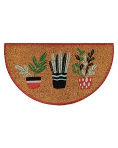 Felpudo decoracion 40x70cm media luna dintex coco europa europa m/luna 40x70 55-184 131981