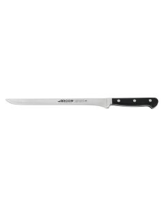 Cuchillo jamonero flexible 250mm acero nitrium negro opera arcos