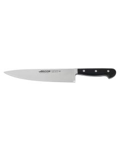 Cuchillo cocina cocinero 230mm acero nitrium negro opera arcos