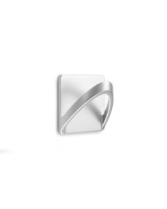 Colgador hogar 65x65x45 adhesivo inofix cromo mate resistente al agua 2190-7-