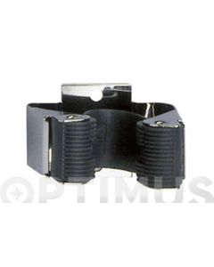 Colgador escoba 34x52x42 adhesivo inofix cromado escoba 2055-7-