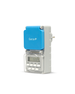 Temporizador programacion 24h ip44 garza 89x117x220mm