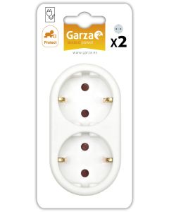 Base multiple 2 tomas garza 80x160x80mm 430002 132490