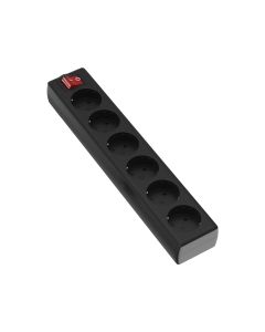 Base multiple 6 tomas 3680w sin cable garza 50x54x335mm 430054 132575