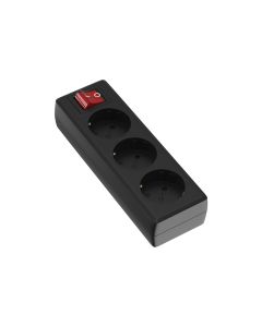 Base multiple 3 tomas 3680w sin cable garza 48x52x205mm 430053 132593