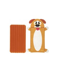 Saco dormir infantil con colchon hinchable 132x76x10cm puppy bestway