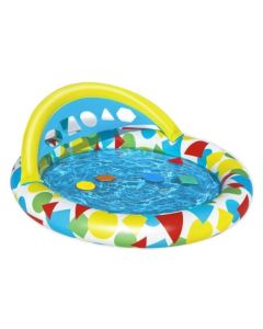 Piscina hinchable 120x117x46cm infantil bestway plastico splash & learn 52378
