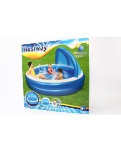 Piscina hinchable 241x241x140cm familiar bestway plastico summer days 54337