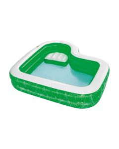 Piscina hinchable 231x231x51cm familiar bestway plastico tropical paradise 54336