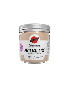 Pintura al agua manualidades acualux satinado 75 ml carne titanlux