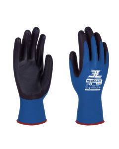 Guante mecanico l09 3l nitrilo foam me azul ecofoam 133740