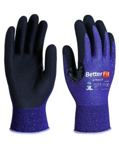 Guante anti-corte m08 3l nitrilo foam me morado betterfit ultracut 133780