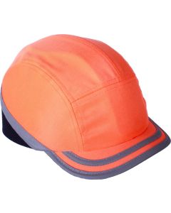 Gorra proteccion 16x14x25cm total algodón/poliester/refuerzo abs me naranja flin 133800