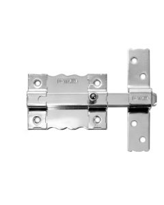 Pasador sobreponer llave/llave sin llave 120x25mm acero cromado 8 interfer